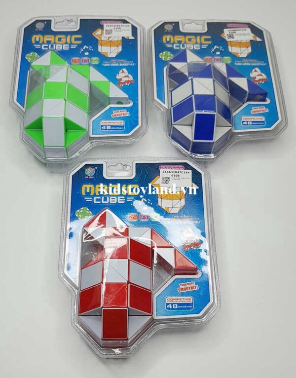 Rubik Biến Thể Hình Rắn 48 Đoạn - Ảnh 13