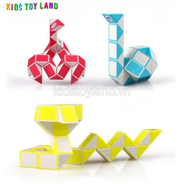 Rubik Biến Thể Hình Rắn 48 Đoạn - Ảnh 5