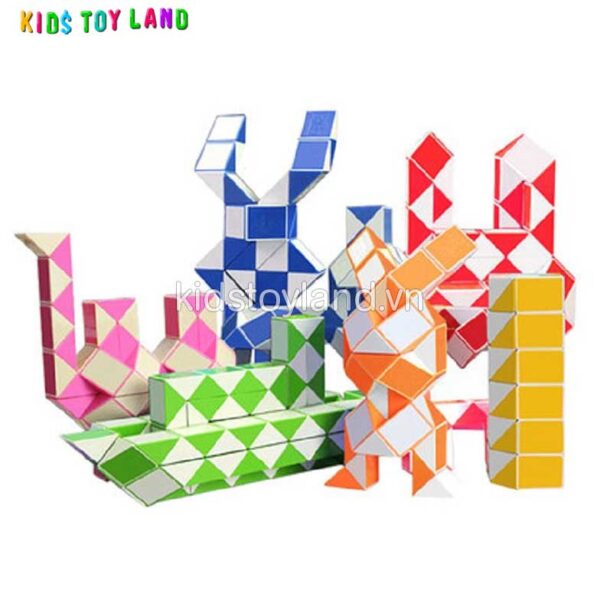 Rubik Biến Thể Hình Rắn 48 Đoạn - Ảnh 8