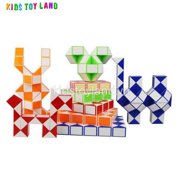 Rubik Biến Thể Hình Rắn 48 Đoạn - Ảnh 9