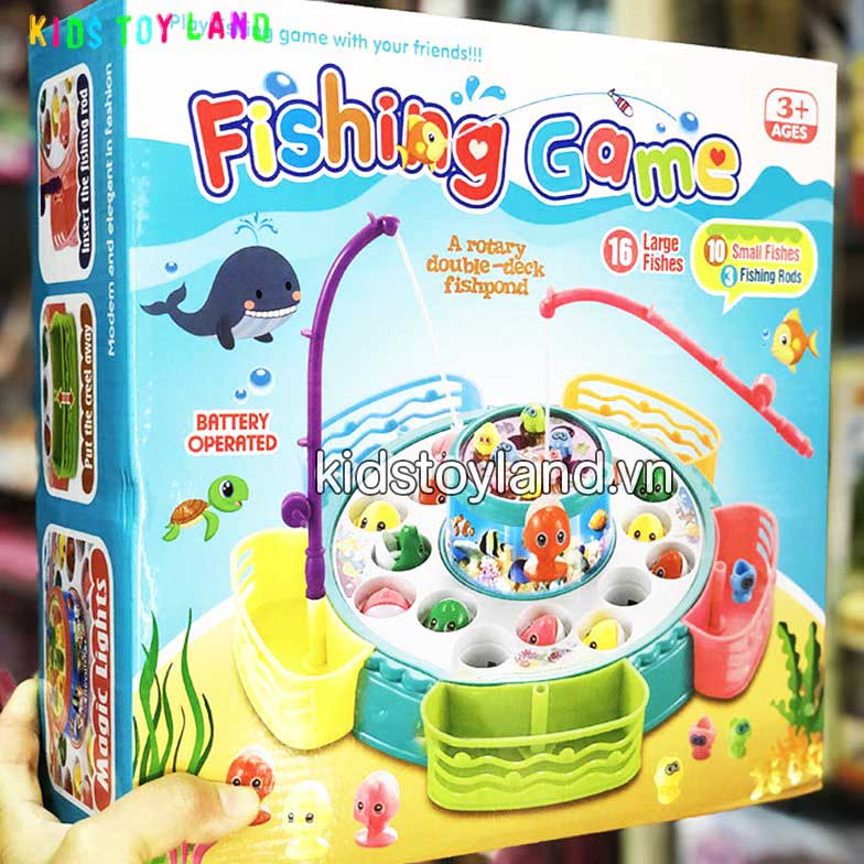 Hộp Đồ Chơi Câu Cá Pin Nam Châm 2 Tầng GSG2529A - Ảnh 16