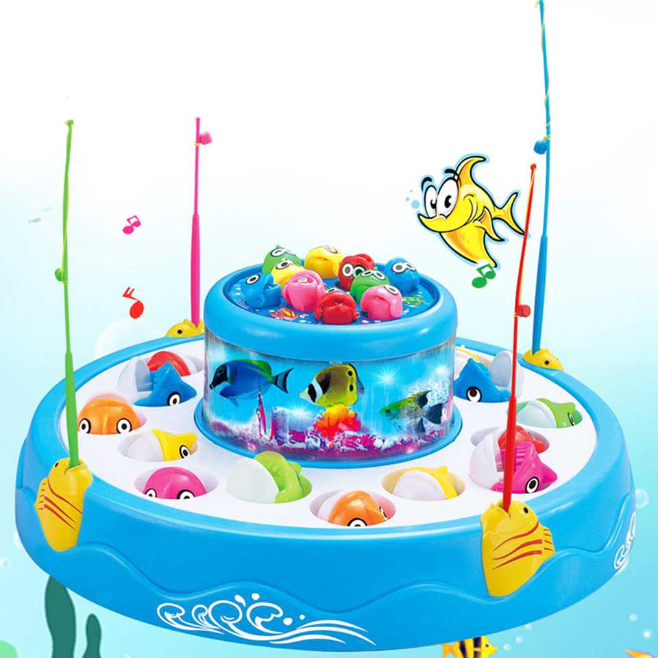 Hộp Đồ Chơi Câu Cá Pin Nam Châm 2 Tầng GSG2529A - Ảnh 8