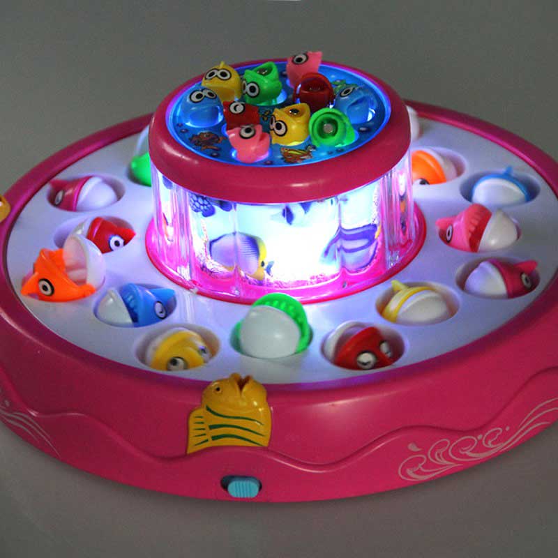 Hộp Đồ Chơi Câu Cá Pin Nam Châm 2 Tầng GSG2529A - Ảnh 12