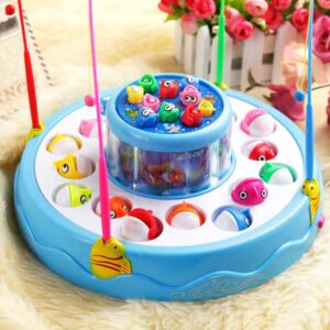 Hộp Đồ Chơi Câu Cá Pin Nam Châm 2 Tầng GSG2529A