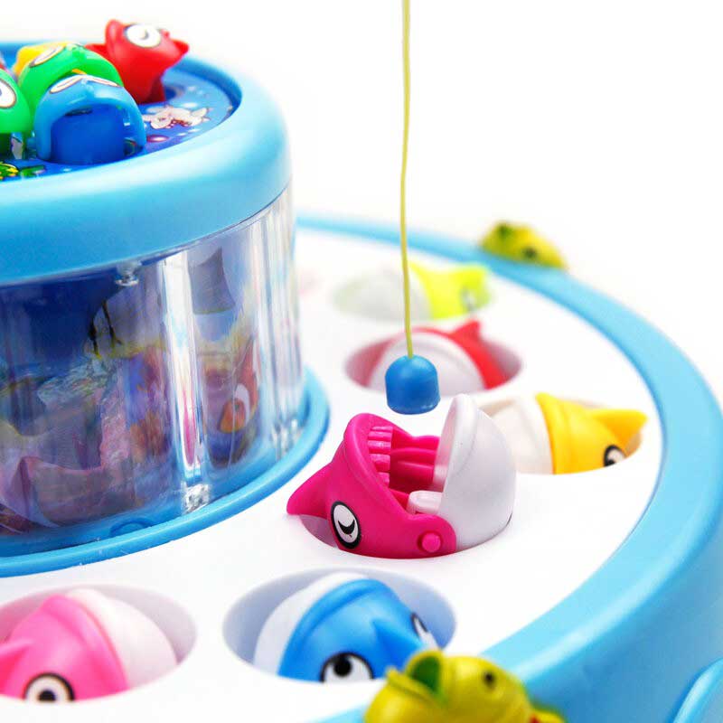 Hộp Đồ Chơi Câu Cá Pin Nam Châm 2 Tầng GSG2529A - Ảnh 14