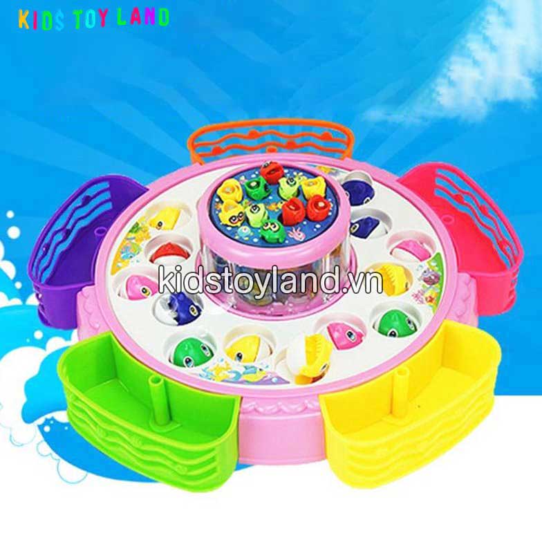 Hộp Đồ Chơi Câu Cá Pin Nam Châm 2 Tầng GSG2529A - Ảnh 17