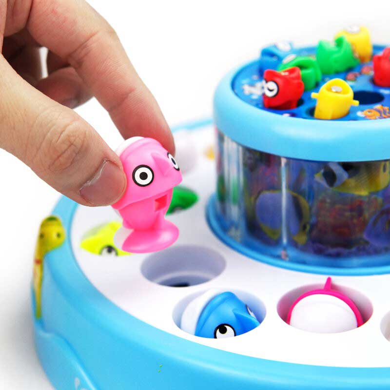 Hộp Đồ Chơi Câu Cá Pin Nam Châm 2 Tầng GSG2529A - Ảnh 15