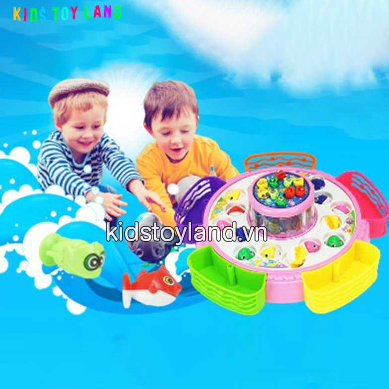 Hộp Đồ Chơi Câu Cá Pin Nam Châm 2 Tầng GSG2529A - Ảnh 18