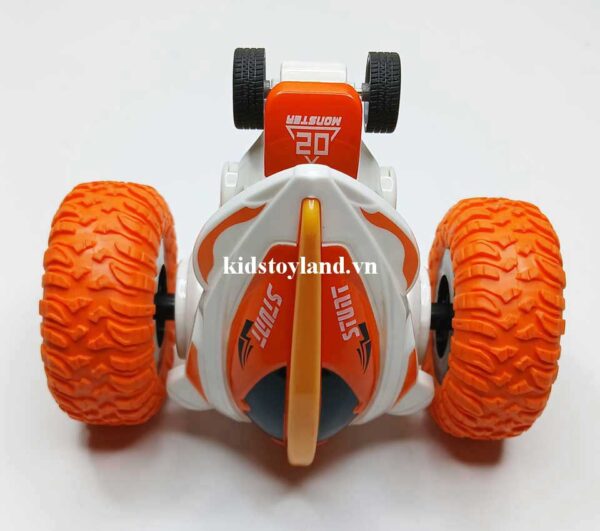 Hộp Xe Địa Hình 3 Bánh Điều Khiển Đồng Hồ 7 Động Tác, Xoay 360 Độ, Có Sạc D002B - Ảnh 12