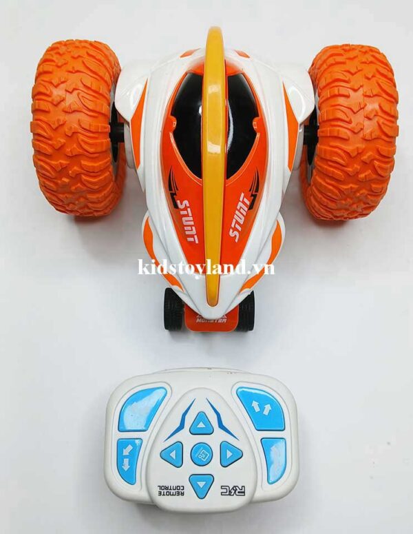 Hộp Xe Địa Hình 3 Bánh Điều Khiển Đồng Hồ 7 Động Tác, Xoay 360 Độ, Có Sạc D002B - Ảnh 21