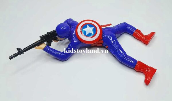 Đồ Chơi Lính Bò Hình Thuyền Trưởng Mỹ American Captain - Ảnh 4