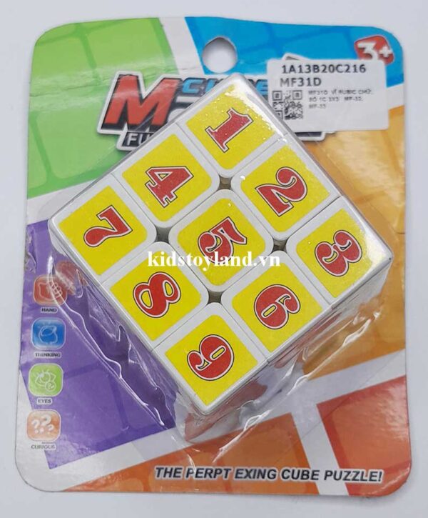 Rubik Chữ Cái Và Chữ Số Màu Sắc - Ảnh 2