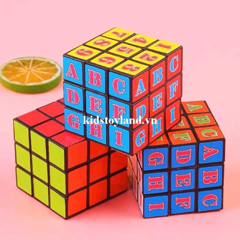 Rubik Chữ Cái Và Chữ Số Màu Sắc - Ảnh 12