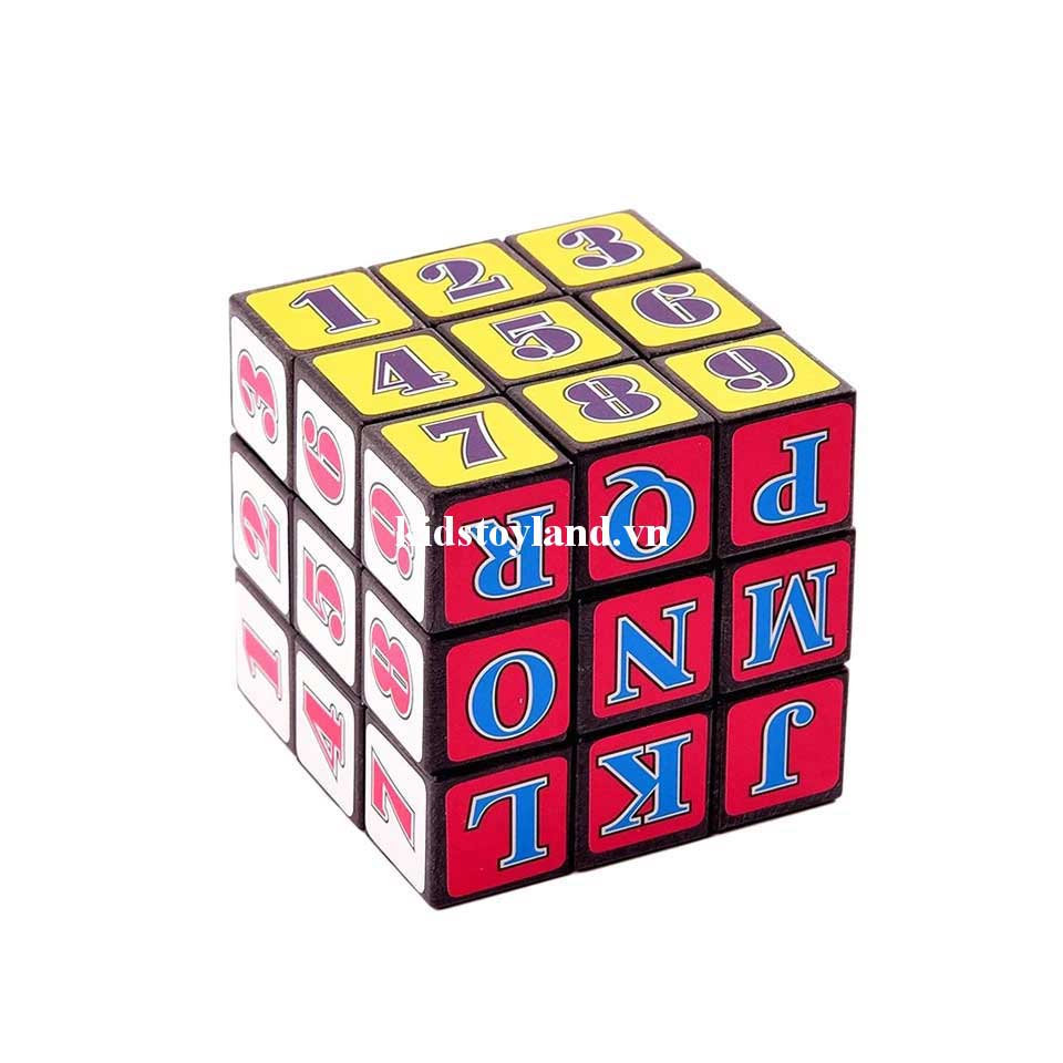 Rubik Chữ Cái Và Chữ Số Màu Sắc - Ảnh 15