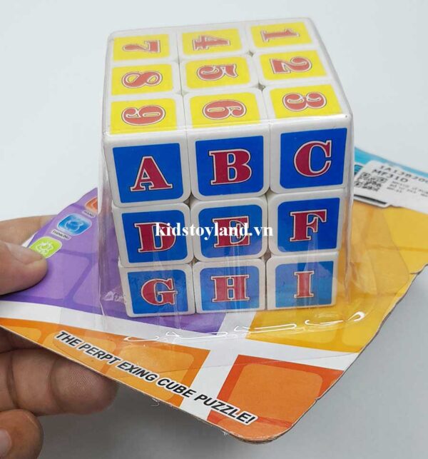 Rubik Chữ Cái Và Chữ Số Màu Sắc - Ảnh 4