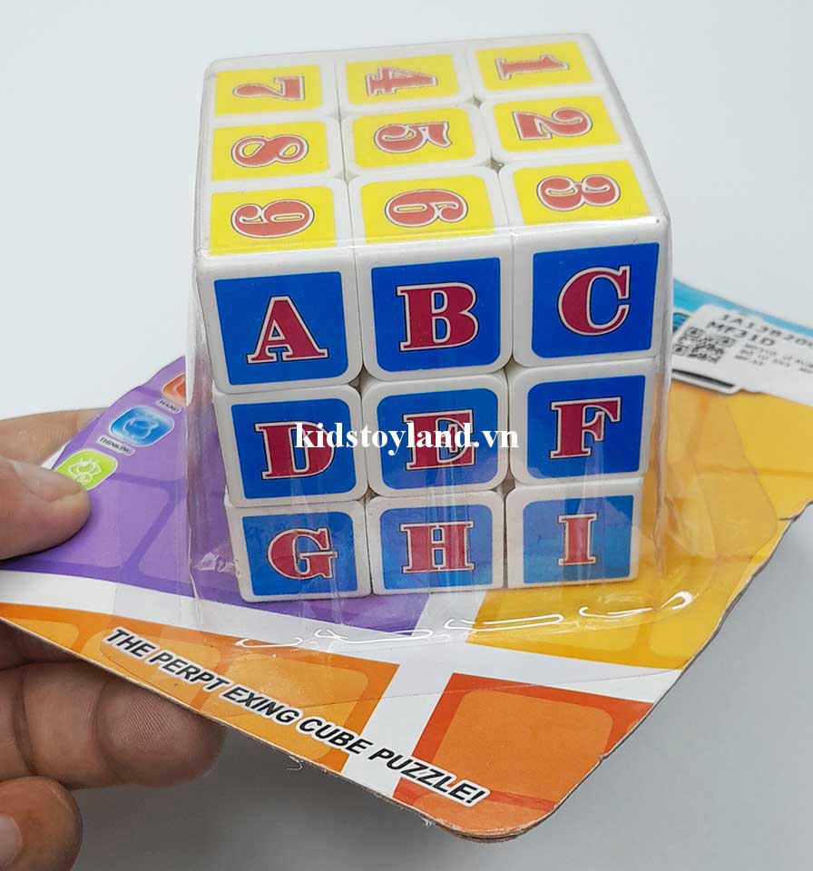 Rubik Chữ Cái Và Chữ Số Màu Sắc - Ảnh 4