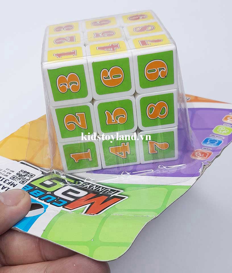 Rubik Chữ Cái Và Chữ Số Màu Sắc - Ảnh 5