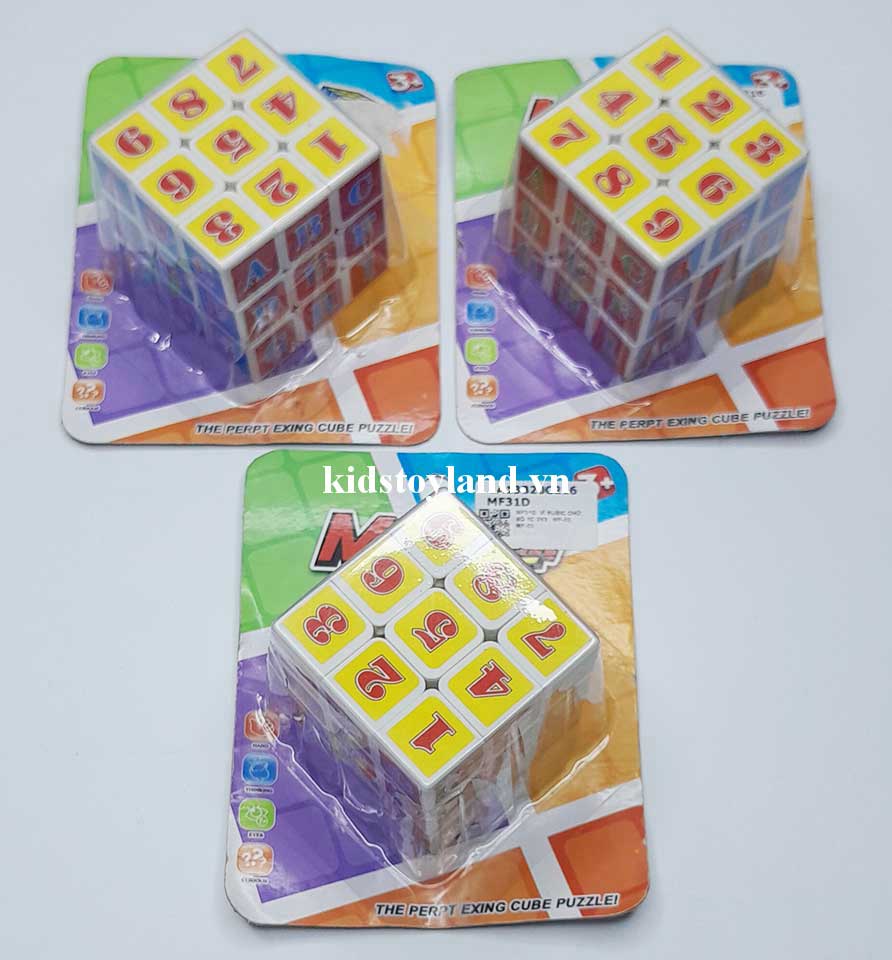Rubik Chữ Cái Và Chữ Số Màu Sắc - Ảnh 6