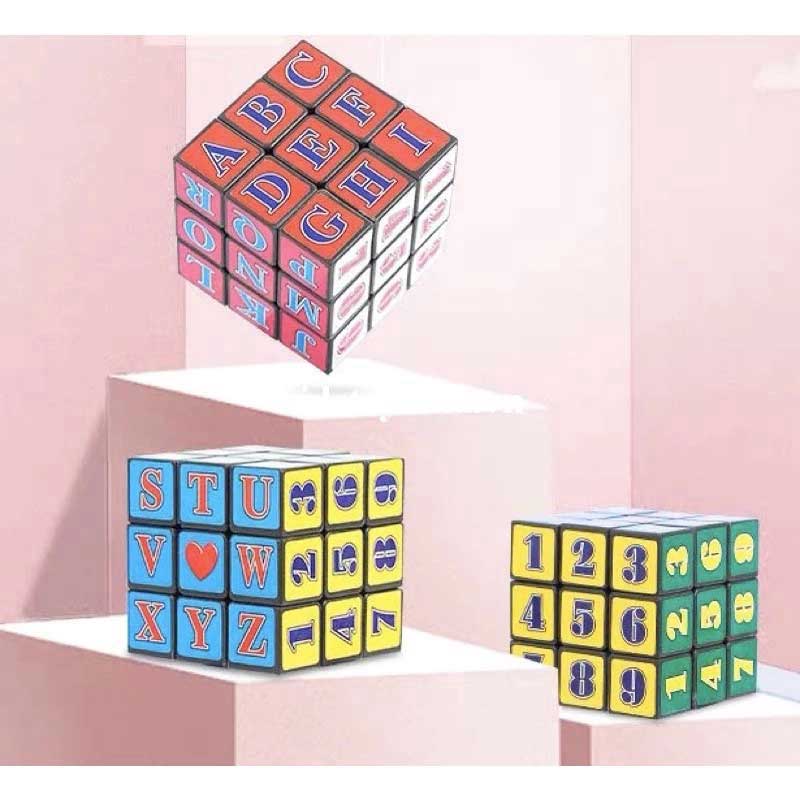 Rubik Chữ Cái Và Chữ Số Màu Sắc - Ảnh 8