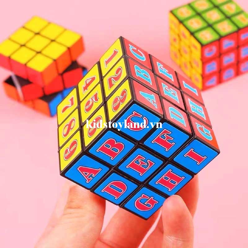 Rubik Chữ Cái Và Chữ Số Màu Sắc - Ảnh 10