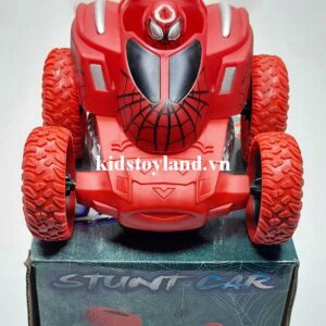 Hộp Đồ Chơi Xe Nhào Lộn Người Nhện