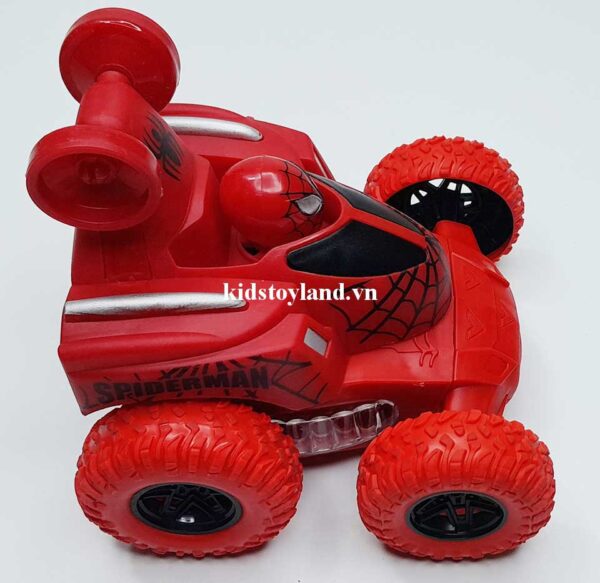 Hộp Đồ Chơi Xe Nhào Lộn Người Nhện - Ảnh 6