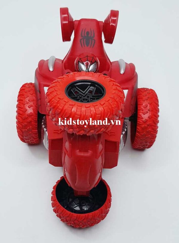 Hộp Đồ Chơi Xe Nhào Lộn Người Nhện - Ảnh 8