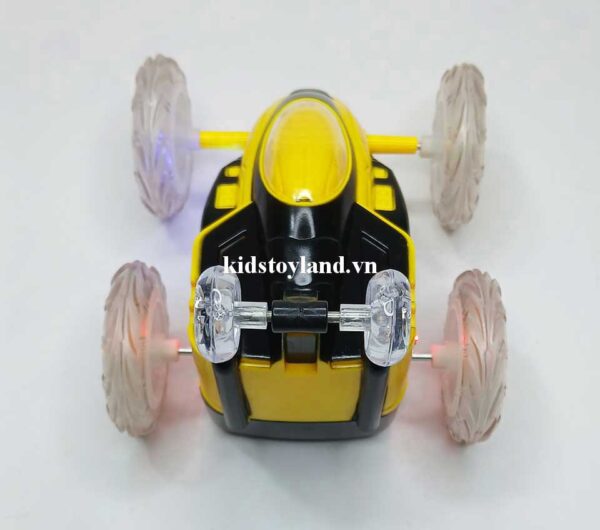 Hộp Đồ Chơi Xe Điều Khiển Nhào Lộn Có Đèn Có Nhạc Xoay 360 Độ 999G-21C - Ảnh 17