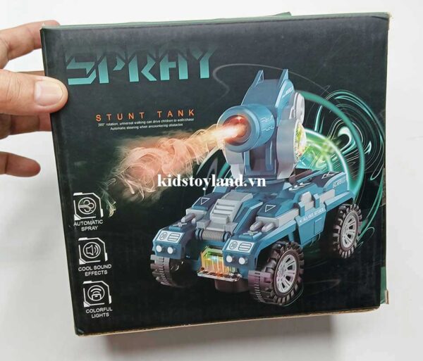Hộp Đồ Chơi Xe Tăng Phun Khói GC169-151 - Ảnh 14