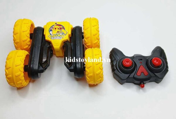 Hộp Xe Đua Địa Hình Pokemon Có Đèn Pin Sạc Xoay 360 Độ 6629-1 - Ảnh 11