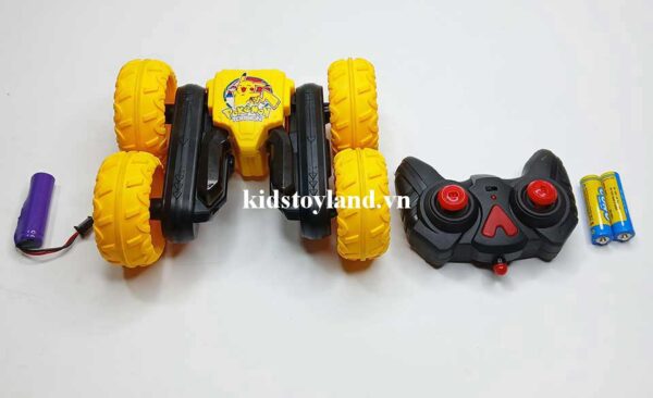 Hộp Xe Đua Địa Hình Pokemon Có Đèn Pin Sạc Xoay 360 Độ 6629-1 - Ảnh 15