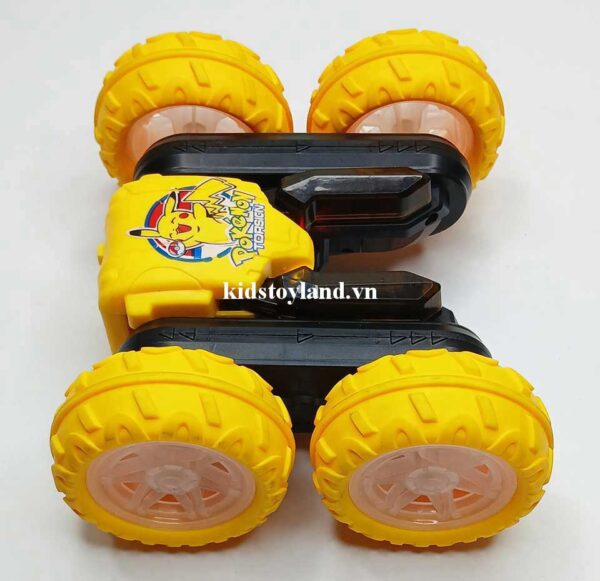 Hộp Xe Đua Địa Hình Pokemon Có Đèn Pin Sạc Xoay 360 Độ 6629-1 - Ảnh 4