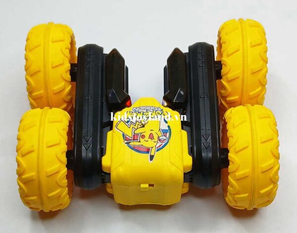 Hộp Xe Đua Địa Hình Pokemon Có Đèn Pin Sạc Xoay 360 Độ 6629-1 - Ảnh 5