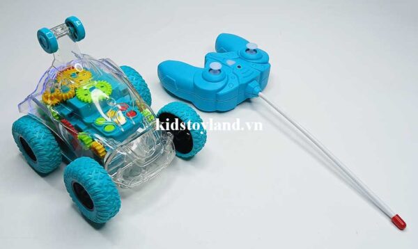 Hộp Đồ Chơi Xe Địa Hình Điều Khiển Nhào Lộn Bánh Răng D168-20B - Ảnh 3