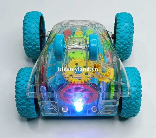 Hộp Đồ Chơi Xe Địa Hình Điều Khiển Nhào Lộn Bánh Răng D168-20B - Ảnh 6