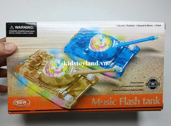 Hộp Đồ Chơi Xe Tăng Pin Nhạc Đèn GD2024 - Ảnh 12