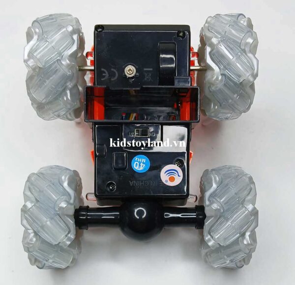 Hộp Đồ Chơi Xe Nhào Lộn Bánh Đèn Có Nhạc Xoay 360 Độ 999G-52CS - Ảnh 13