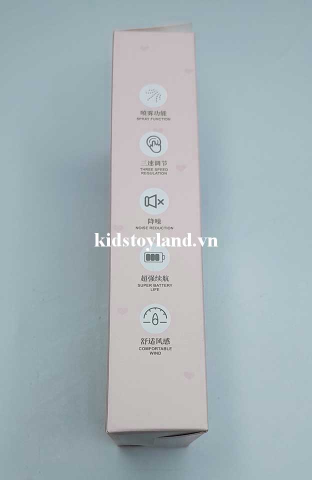 Máy Quạt Cầm Tay Phun Sương, Sạc USB MLS6165 - Ảnh 8