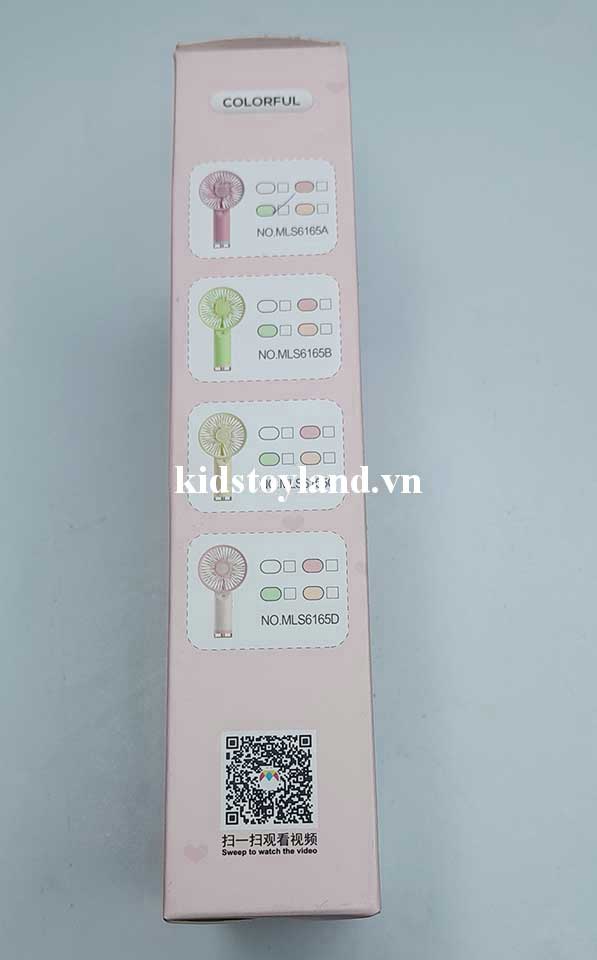 Máy Quạt Cầm Tay Phun Sương, Sạc USB MLS6165 - Ảnh 10