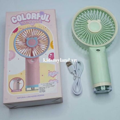 Máy Quạt Cầm Tay Phun Sương, Sạc USB MLS6165